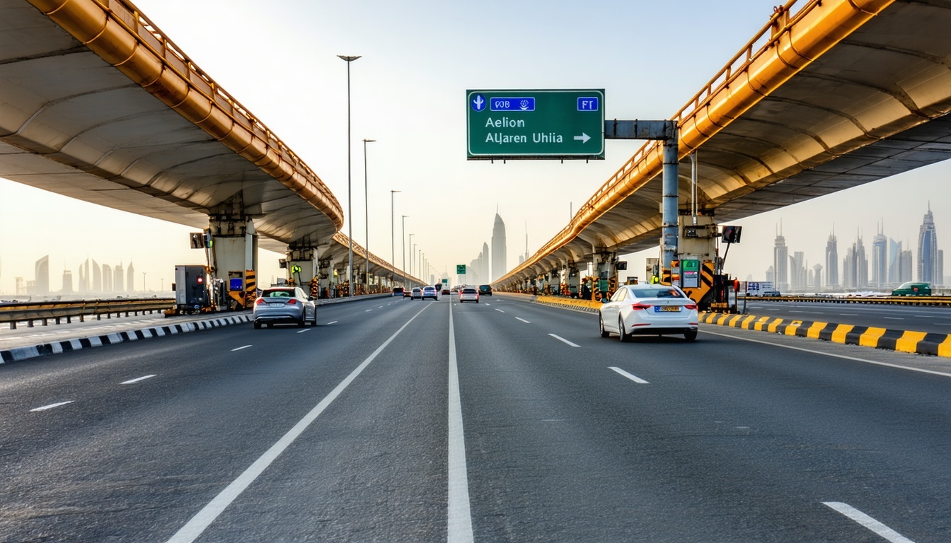 Efficient toll payment system in Dubai